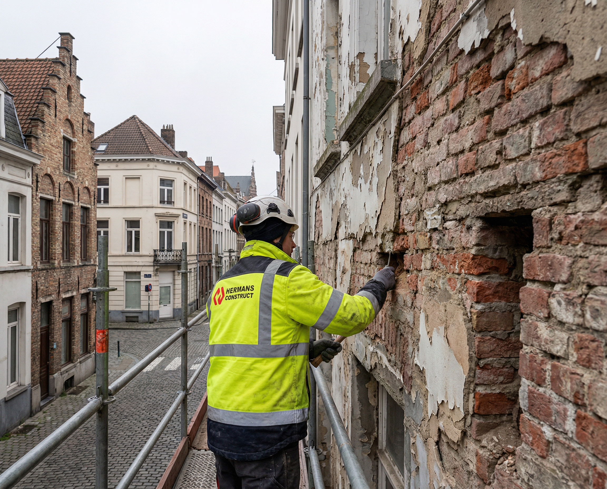Rénovation façade complète - Avant