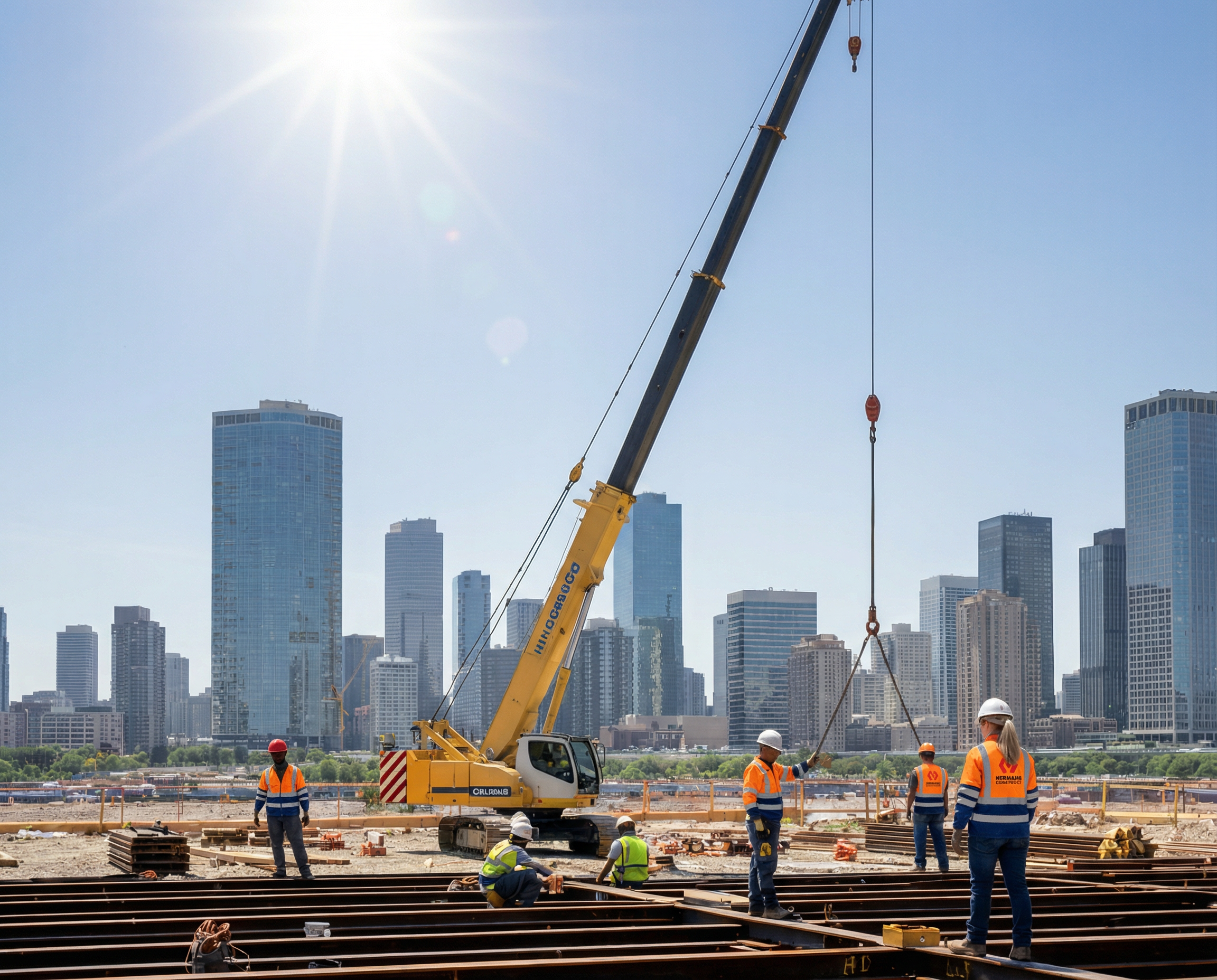 Chantier de construction